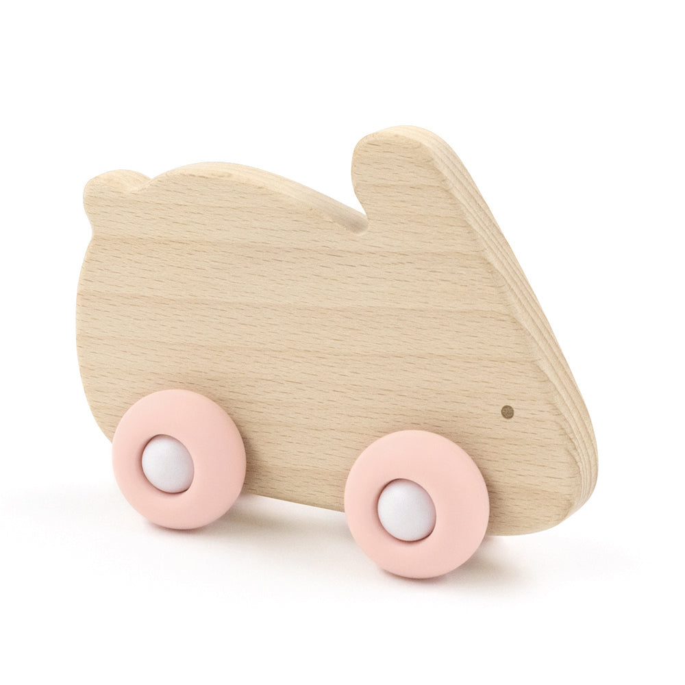 4236114-playground-11cm-push-a-long-bunny-wooden-toy-baby-infant-6m