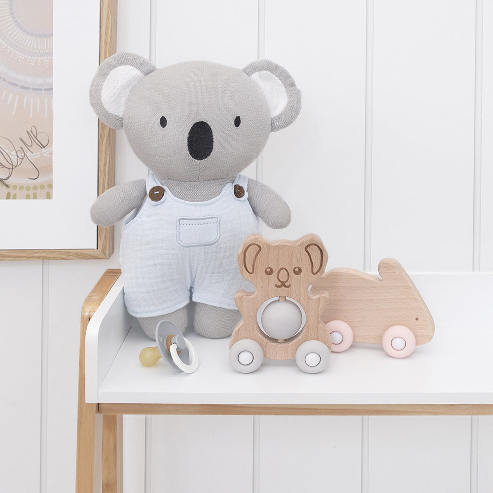 4236117-playground-11cm-push-a-long-koala-wooden-toy-baby-infant-6m