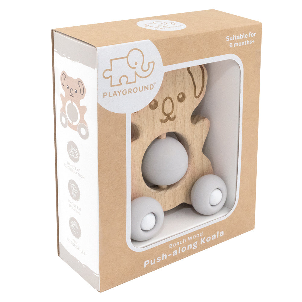 4236117-playground-11cm-push-a-long-koala-wooden-toy-baby-infant-6m