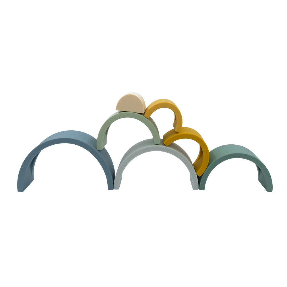 4237110-playground-14cm-silicone-rainbow-puzzle-baby-infant-6m-steel-blue