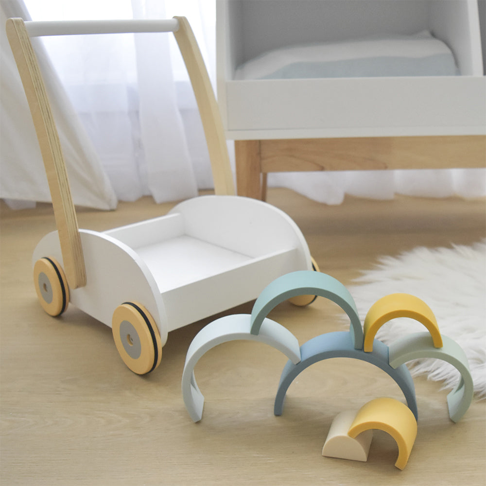 4237110-playground-14cm-silicone-rainbow-puzzle-baby-infant-6m-steel-blue