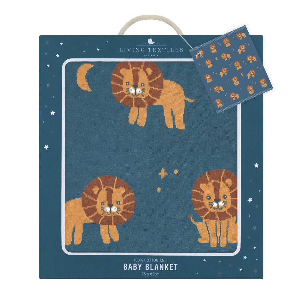 4323006-living-textiles-whimsical-85cm-cotton-baby-blanket-lion-navy