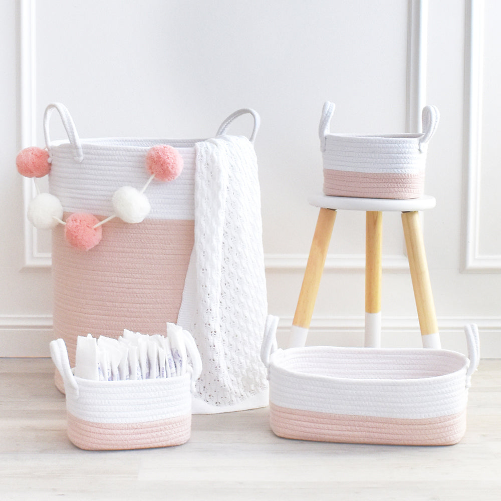 6420845-3pc-living-textiles-cotton-rope-35-20cm-nursery-storage-set-white-blush