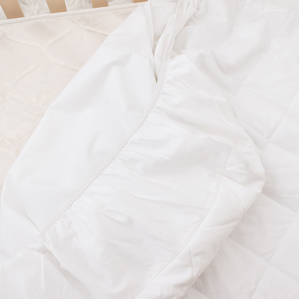 Smart-Dri Baby 74cm Waterproof Pram/Moses Bassinet Mattress Protector White