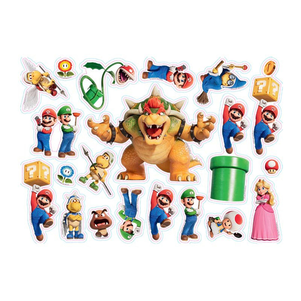 300-11025-40pc-super-mario-kids-children-foam-stickers-set-3y