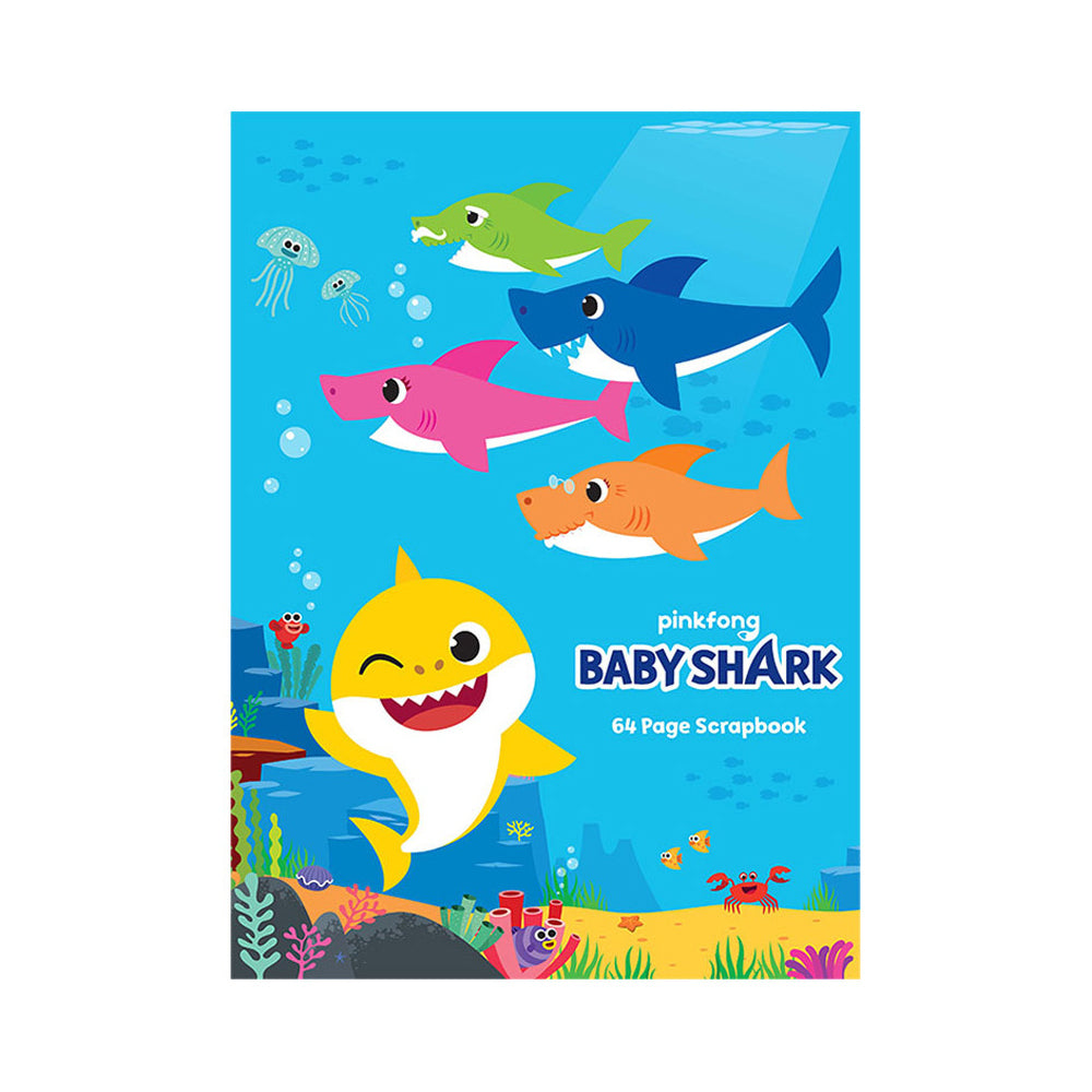 403-005605-baby-shark-64-page-scrapbook-33cm-art-craft-notebook