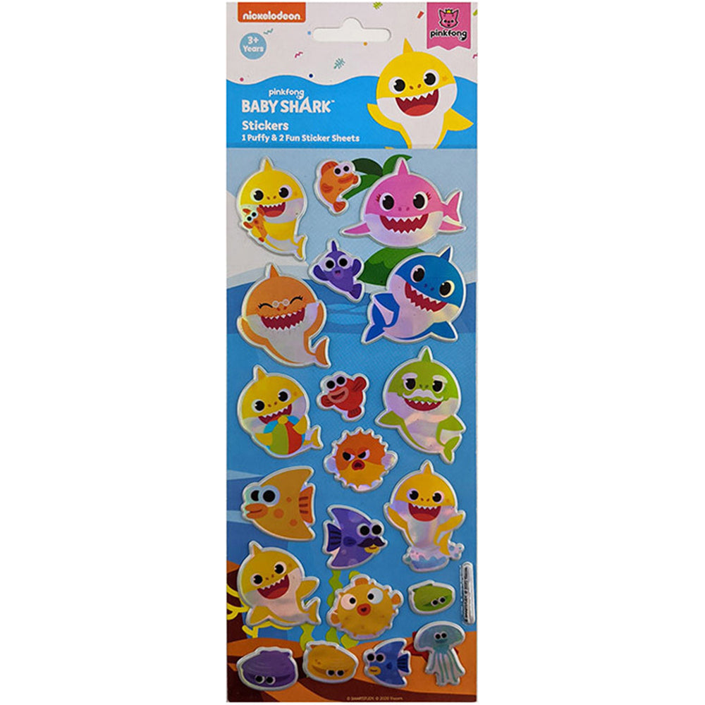 442-005865-3pk-baby-shark-kids-puffy-fun-sticker-sheets-3y
