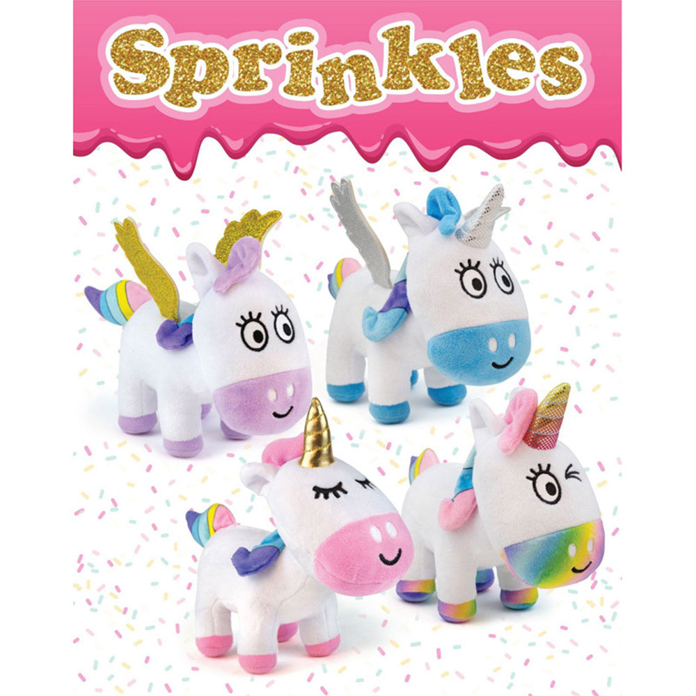503-1503-sprinkles-18cm-unicorn-soft-animal-plush-toy-assorted