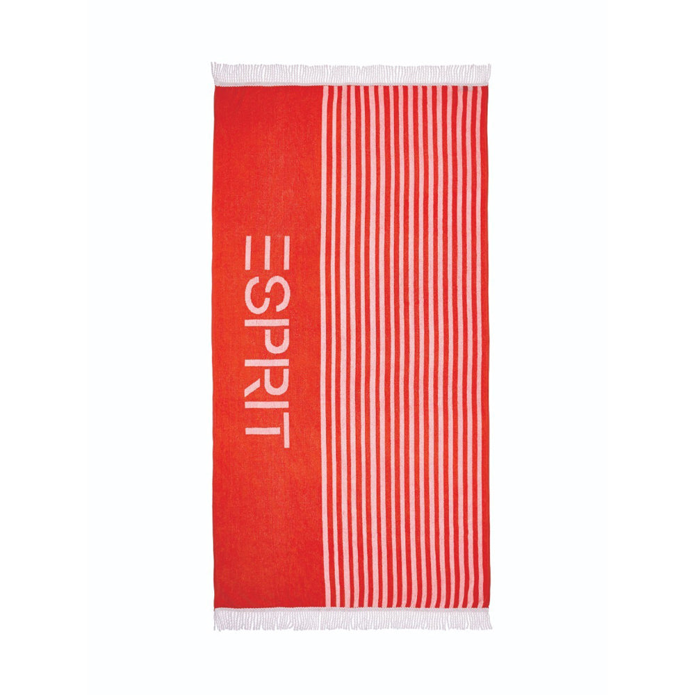 42c74k685-esprit-marco-cotton-400-gsm-beach-pool-towel-red-white-stripes