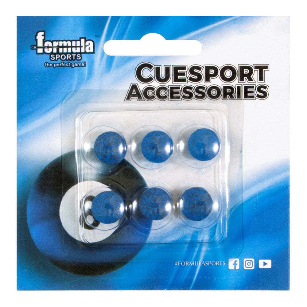 900811-6pc-formula-sports-diamond-pro-tip-glue-on-11mm-blue