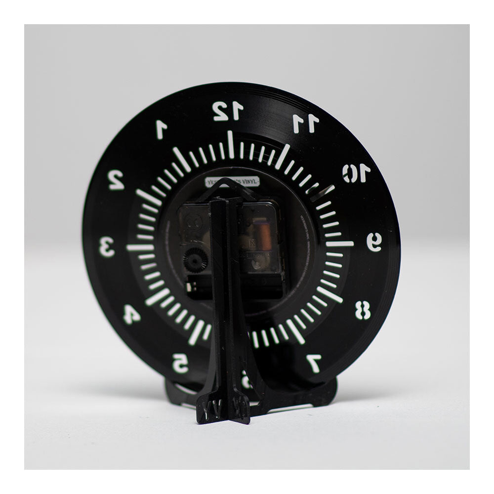 3385005-yesterday-s-vinyl-deskclock-guitar-music-is-life-18cm