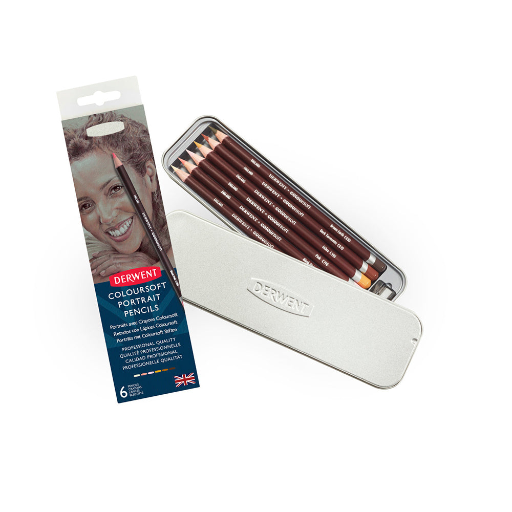 2300217-6pk-derwent-coloursoft-skintones-drawing-colouring-pencil-tin