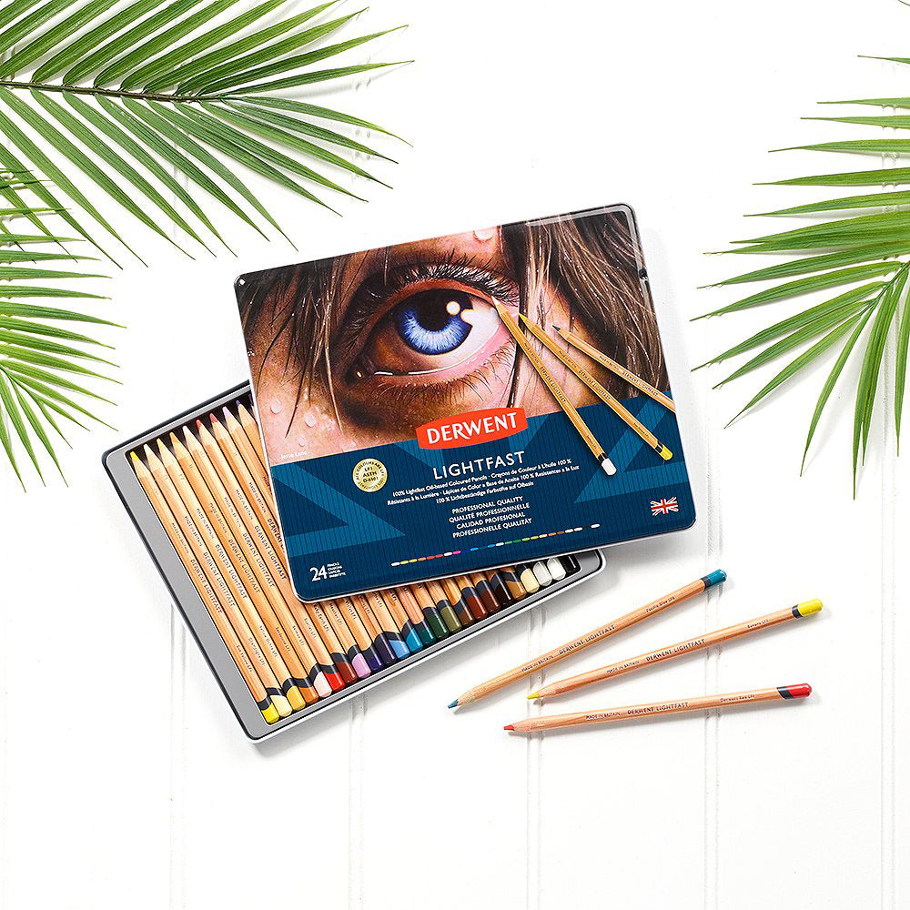 2302720-24pk-derwent-lightfast-drawing-colouring-oil-based-coloured-pencil-w-tin