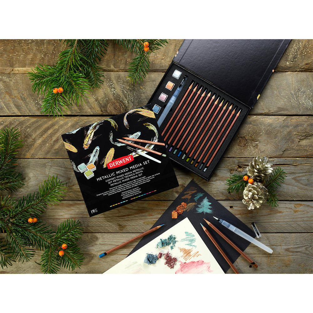 2305949-derwent-professional-graphitint-mixed-media-set-w-pencil-paint-brush-tin