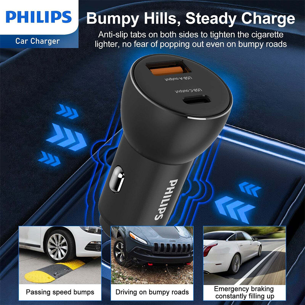 4895229103672-philips-qc-pd-dual-port-car-charger-w-usb-c-to-type-c-cable-black