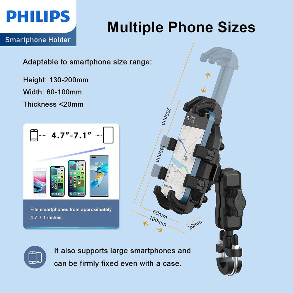 4895229130302-philips-shockproof-phone-holder-claw-accessory-for-bike-cycling-black