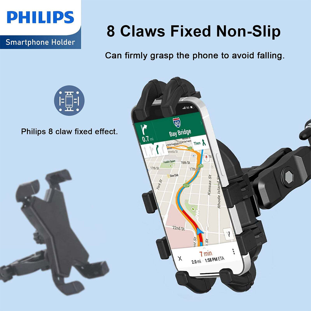4895229130302-philips-shockproof-phone-holder-claw-accessory-for-bike-cycling-black