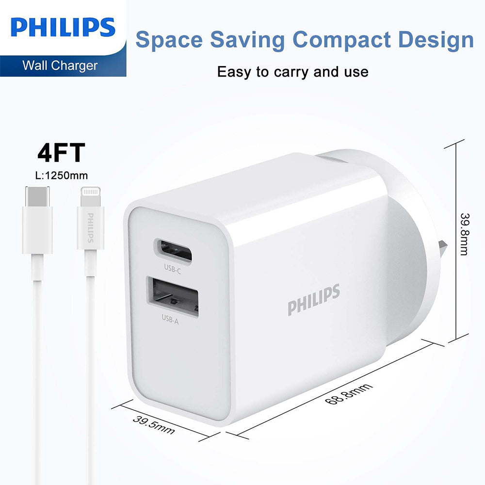 4895229134904-philips-20w-wall-charger-adapter-w-usb-c-to-mfi-certified-lightning-cable-for-iphone-wht