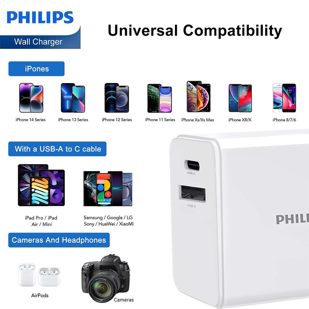4895229134911-philips-30w-usb-a-usb-c-wall-charger-plug-adapter-for-iphone-samsung-white
