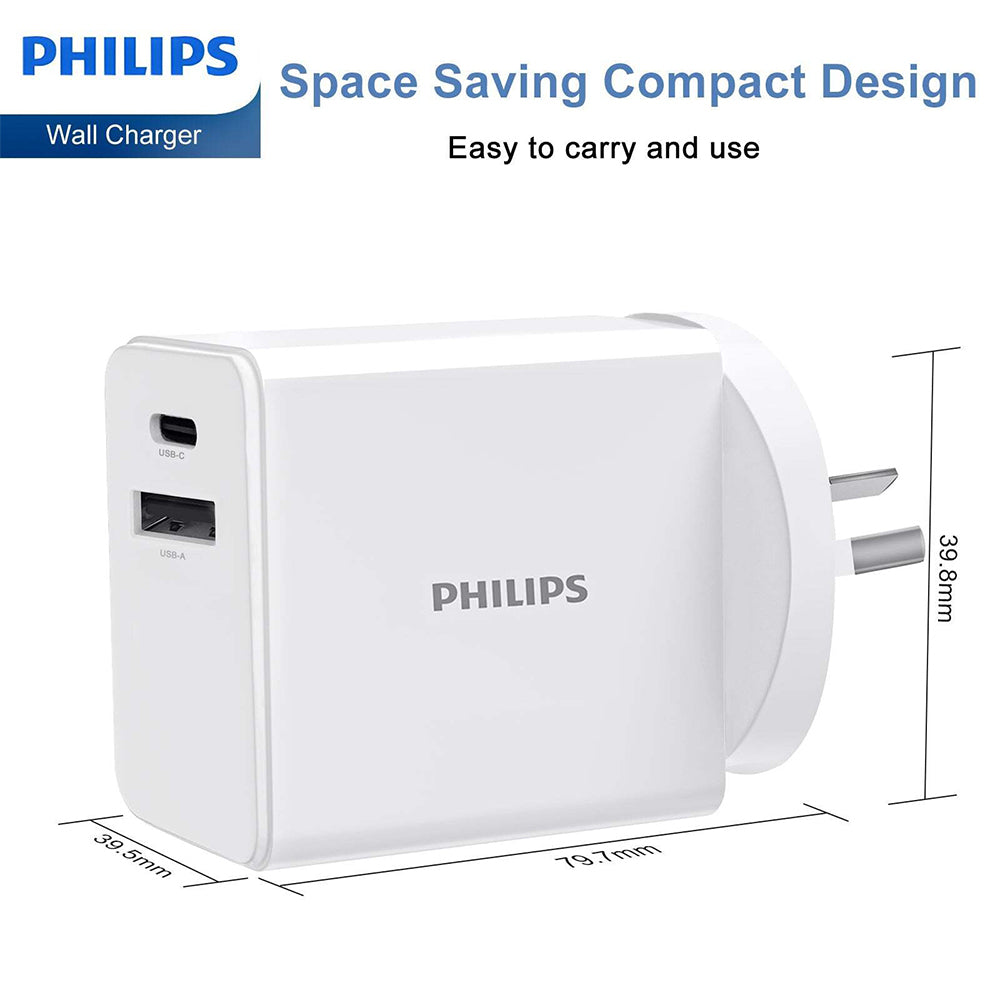 4895229134911-philips-30w-usb-a-usb-c-wall-charger-plug-adapter-for-iphone-samsung-white