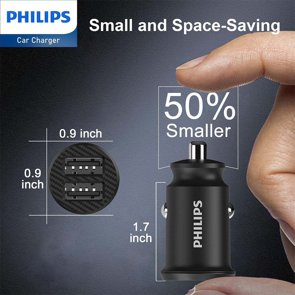 4895229134997-philips-dual-usb-a-port-car-charger-w-mfi-certified-lightning-cable-black