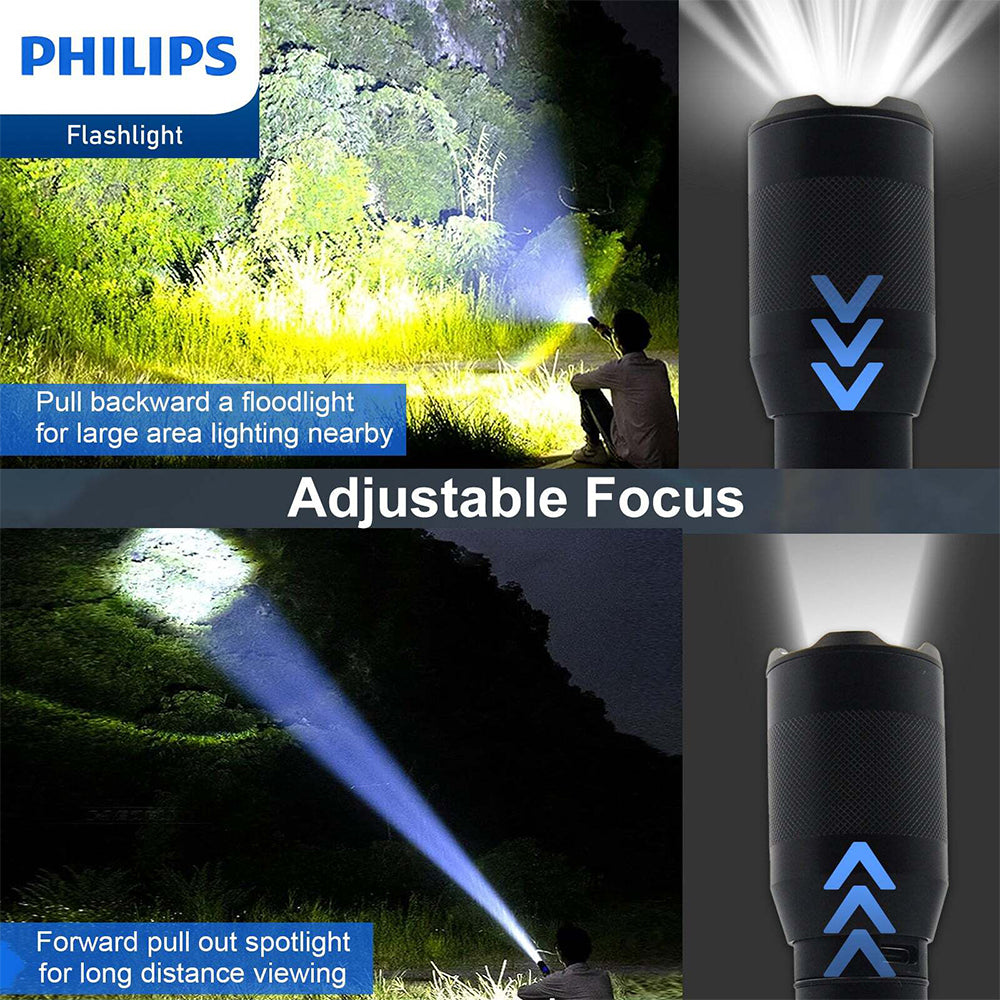 4895229136137-philips-rechargeable-led-handheld-1100lm-flashlight-black