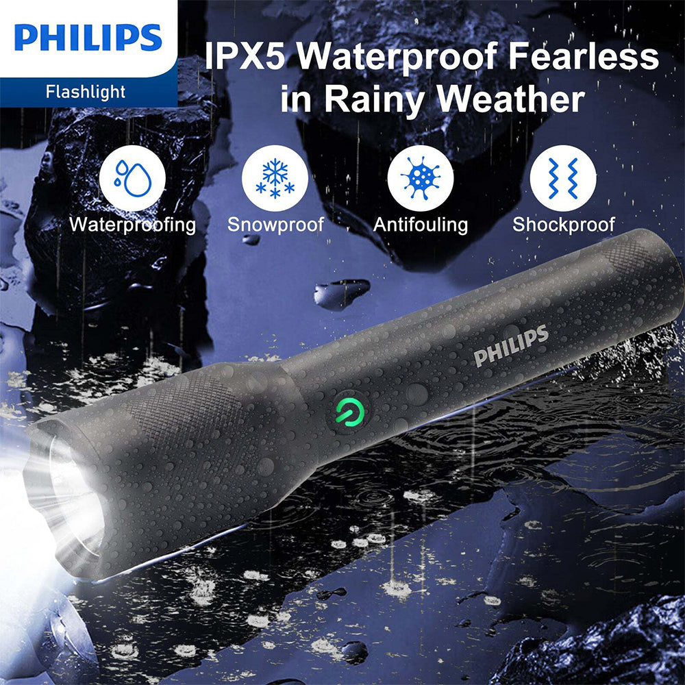 4895229136151-philips-rechargeable-led-handheld-1200lm-flashlight-black