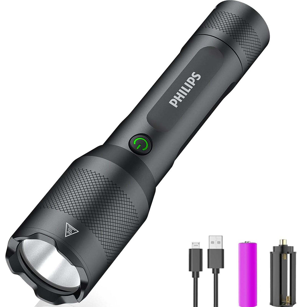 4895229136151-philips-rechargeable-led-handheld-1200lm-flashlight-black