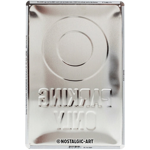 5122241-nostalgic-art-20x30cm-medium-metal-wall-hanging-sign-bmw-parking-only-white