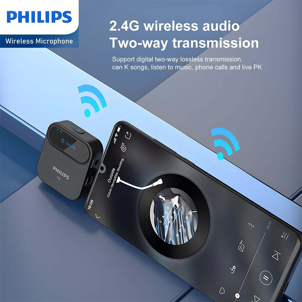 6970274911422-3pc-philips-2-4ghz-wireless-microphone-hd-recording-mic-w-charging-case