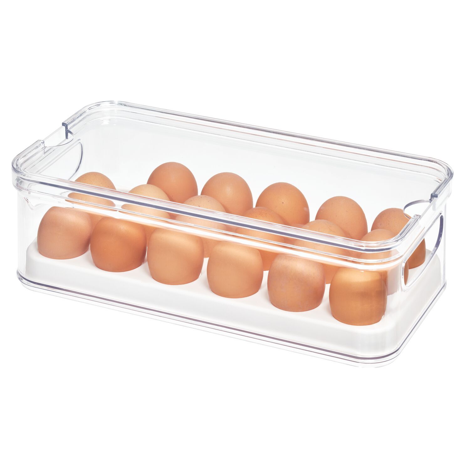 71650-idesign-crisp-32-5x16-2cm-egg-holder-container-bin-w-handles-clear