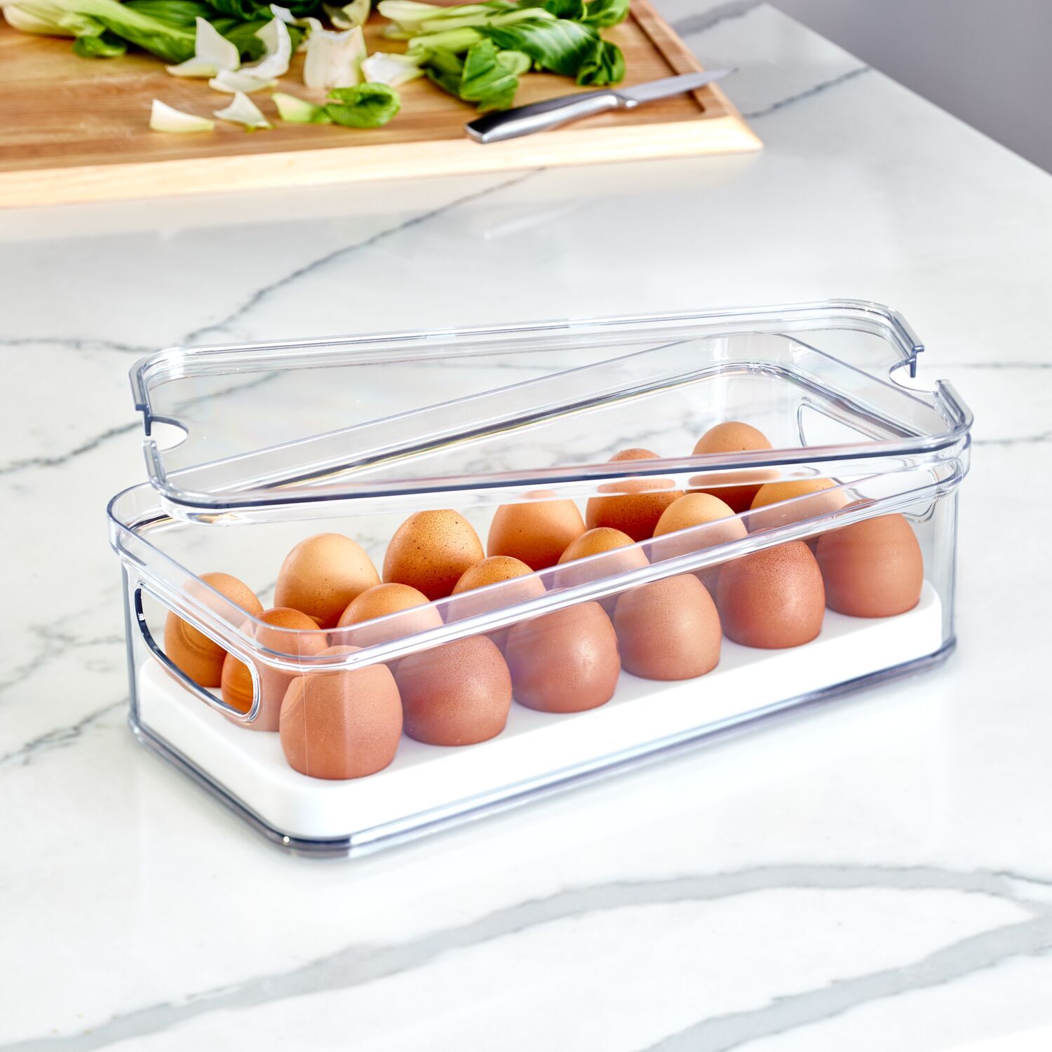 71650-idesign-crisp-32-5x16-2cm-egg-holder-container-bin-w-handles-clear