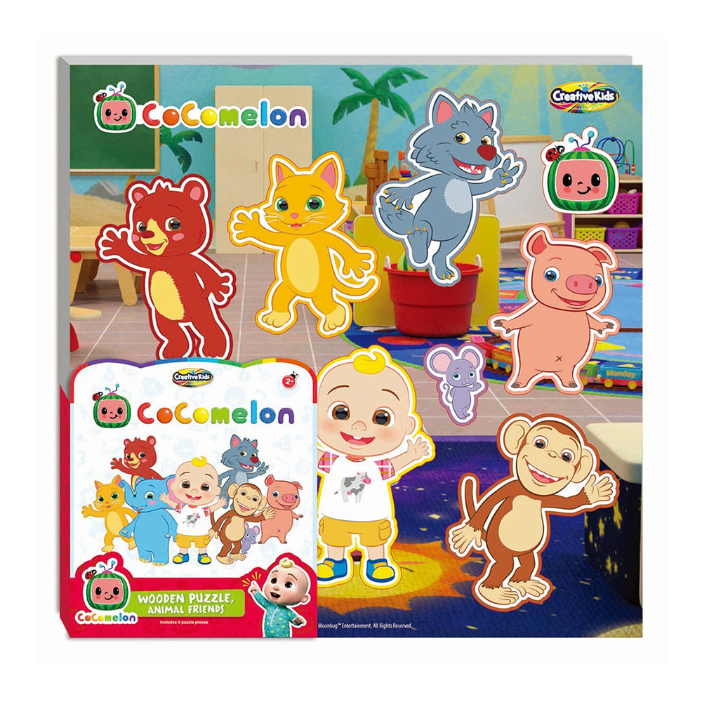 653899045371-9pc-creative-kids-cocomelon-chunky-puzzles-animal-friends-book-children-2y