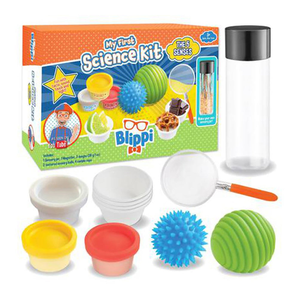 813268017266-10pc-be-amazing-toys-blippi-my-first-science-5-sense-ball-dough-kit-kids-3