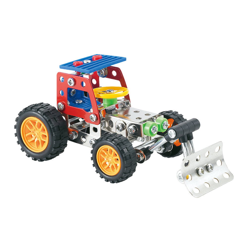 117pc Construct IT DIY Excavator Toy w/ Tools Kit Kids 8y+
