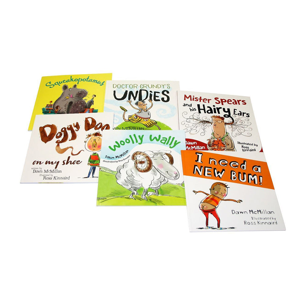 6pc Hilarious Tales Collection Paperback Book Set 5y+