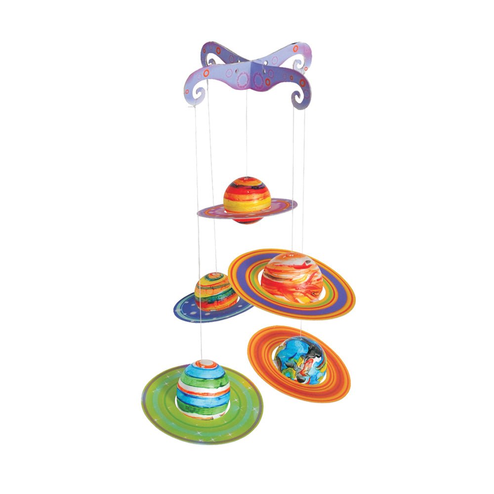 Craft For Kids Create Your Own Planet Mobile Activity Kit 5y+