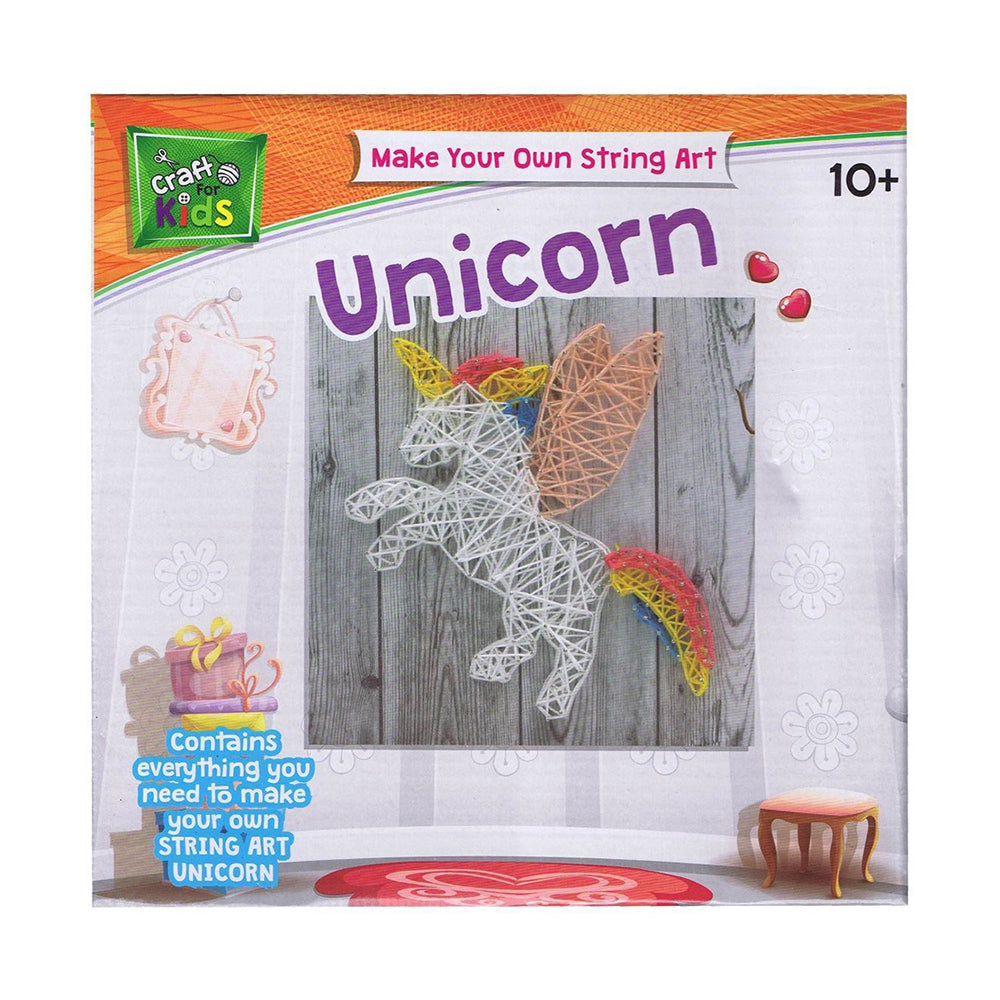 Craft For Kids Make Your Own String Art Unicorn Kids/Children 10y+