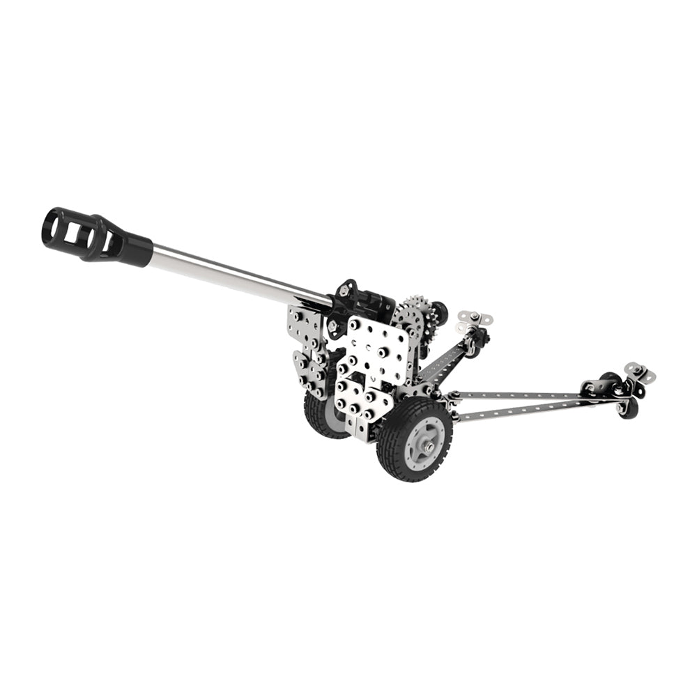 314pc Construct IT Platinum-X Military Gun Artillery Toy w/Tool Kit Kids 8+