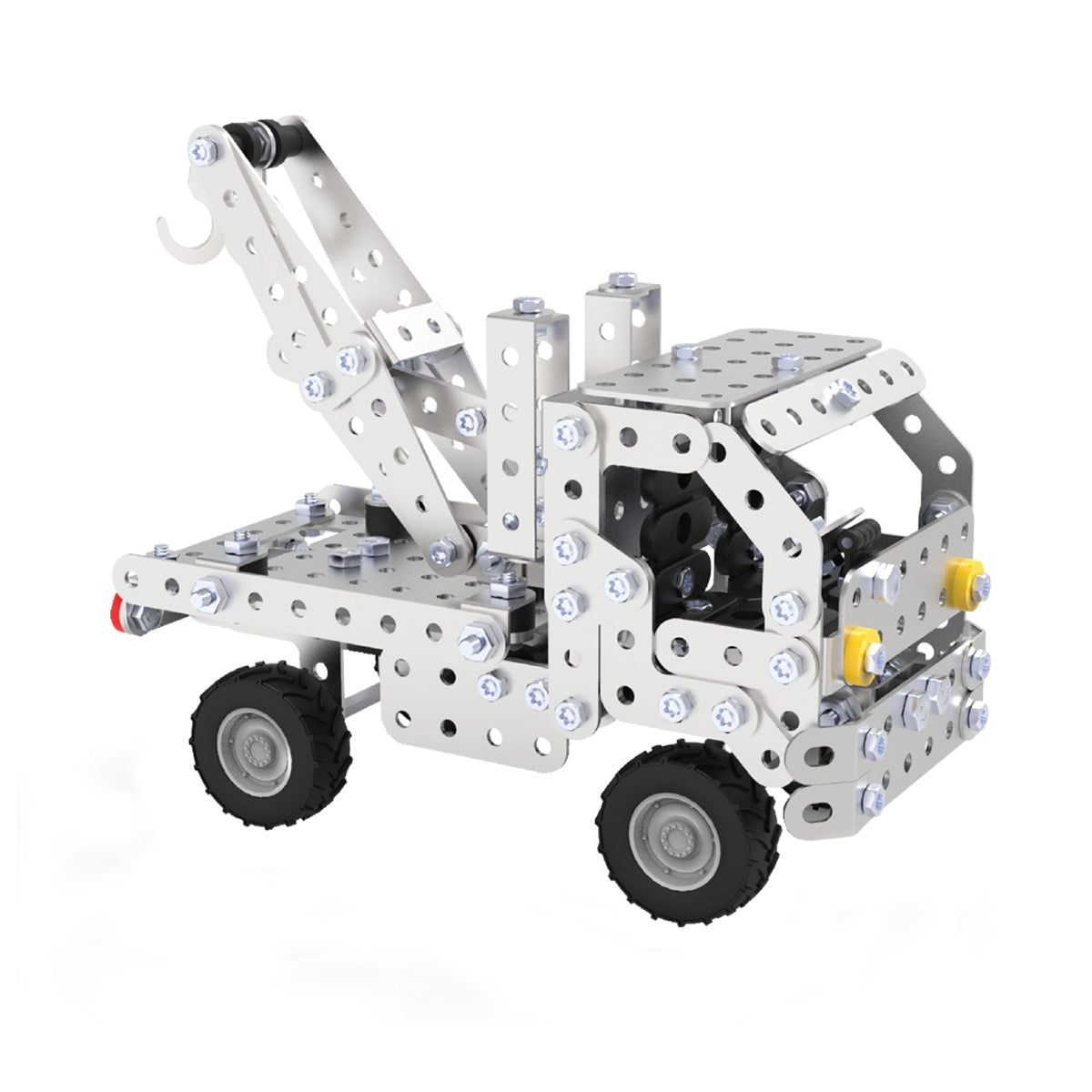 310pc Construct IT Platinum-X Tow Truck Toy w/ Tools Build Kit Kids 8y+