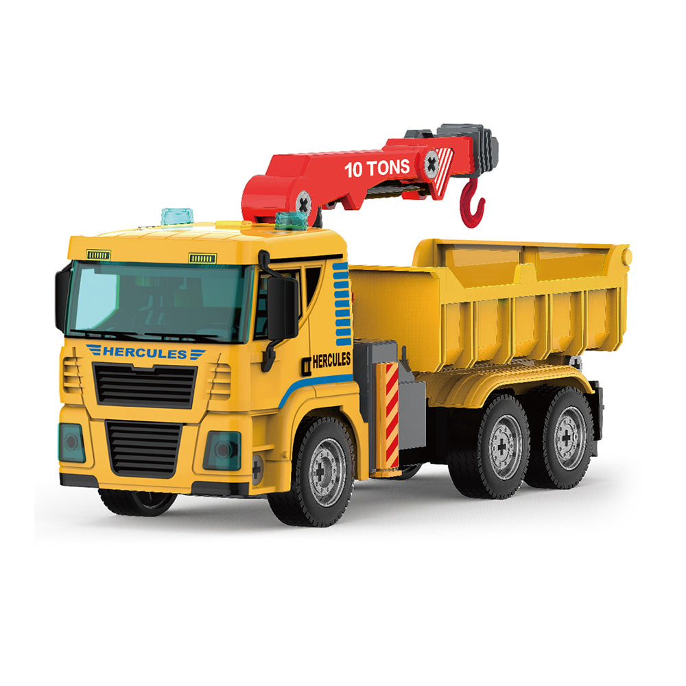 80pc Construct IT Buildables Crane Truck DIY Toy Set w/ Case Kids 5+