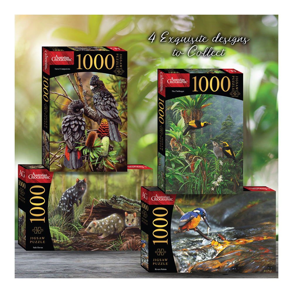 1000pc Puzzle Master Australian Goegraphic The Challenger Jigsaw Kids 8y+