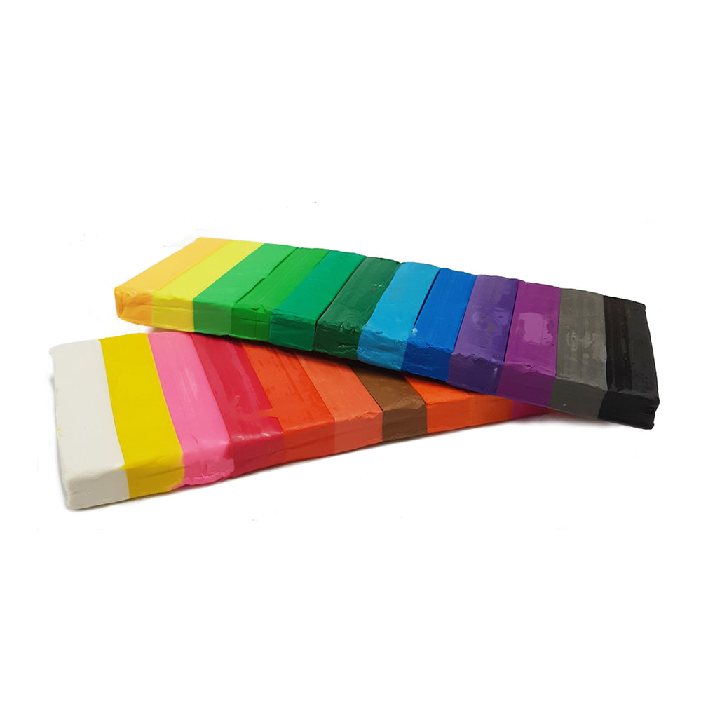 24PK Craft For Kids Plasticine 400g Mega Pack 24-Colour Clay 3y+