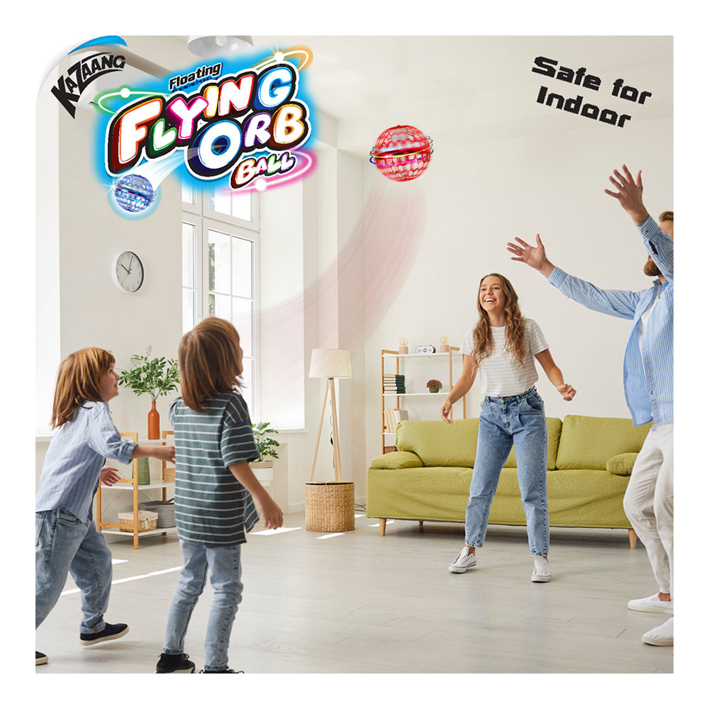 Kazaang Flying Orb Ball Toy Indoor/Outdoor Kids/Children 8y+ Red