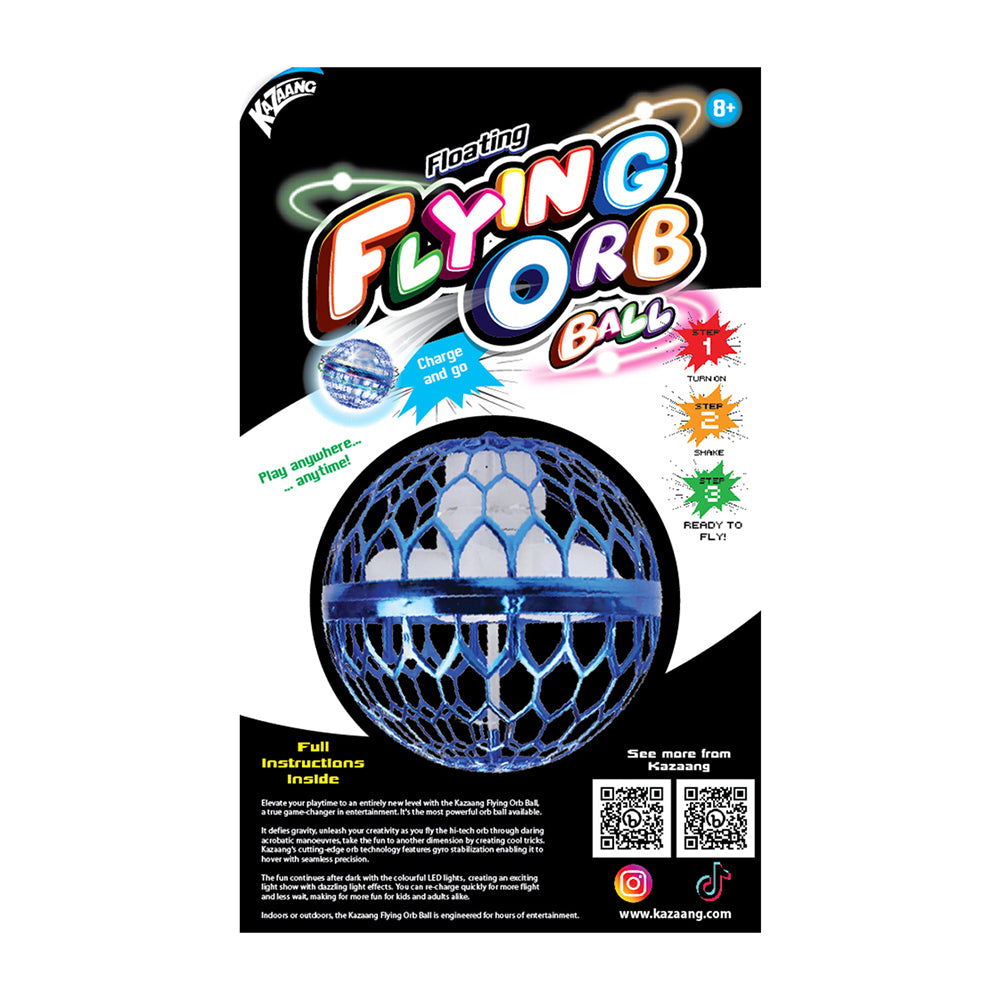 Kazaang Flying Orb Ball Toy Indoor/Outdoor Kids/Children 8y+ Blue