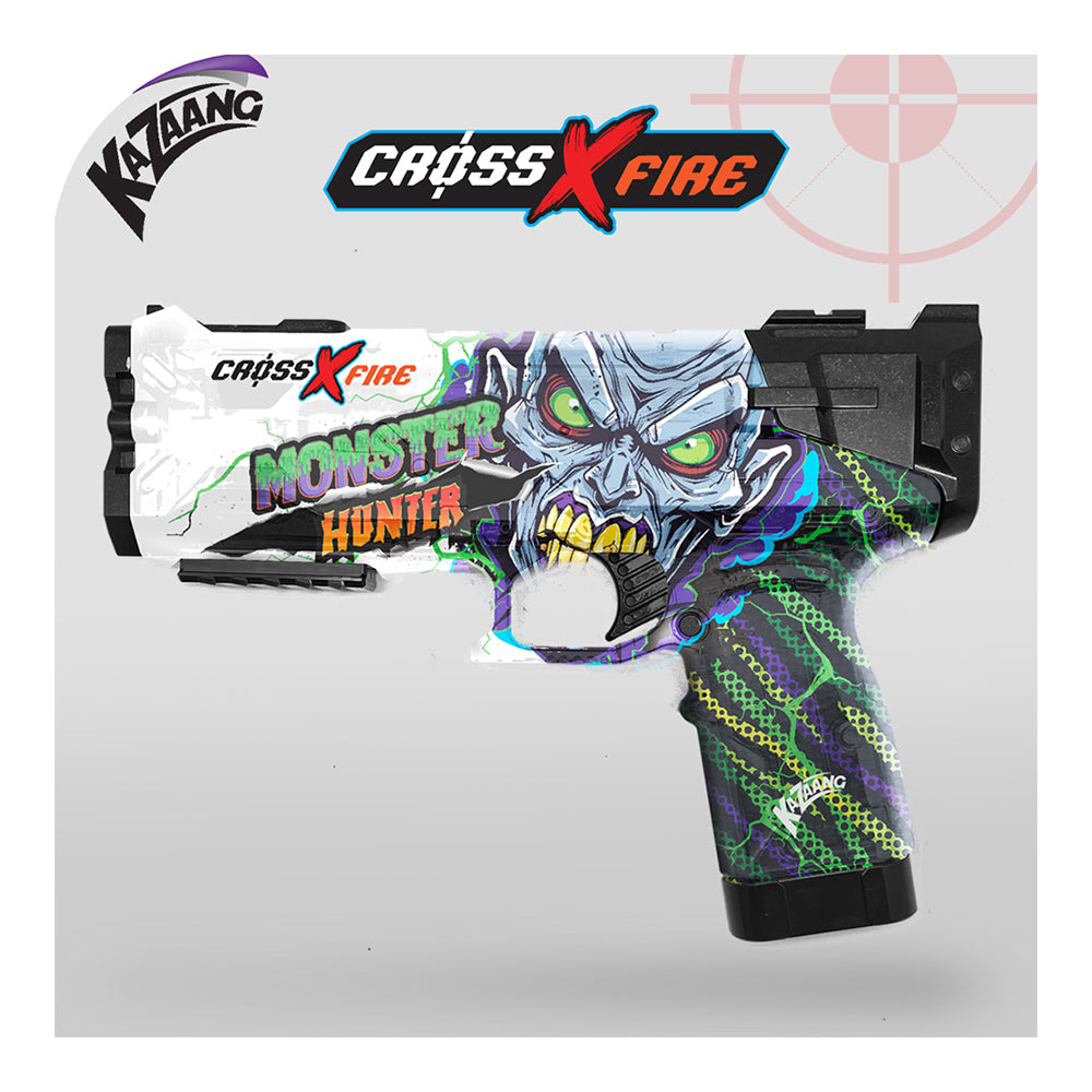 4pc Kazaang Cross Fire Monster Hunter Water Gun/Charger Set Kids 8+