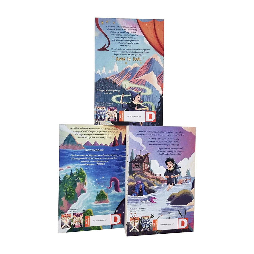 3pc Harper Collins The Land of Roar Kids Reading Book Set 8y+
