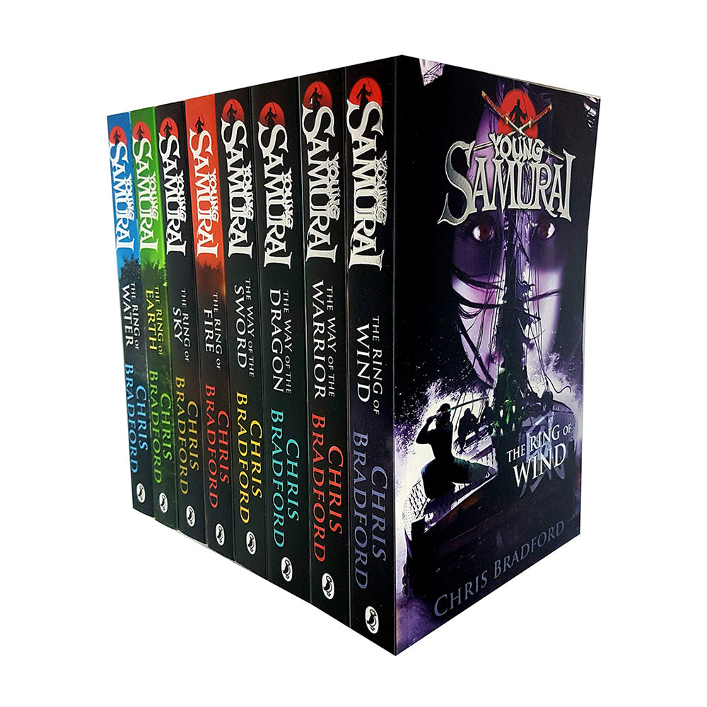 8pc Young Samurai Kids Story Reading Book Collection