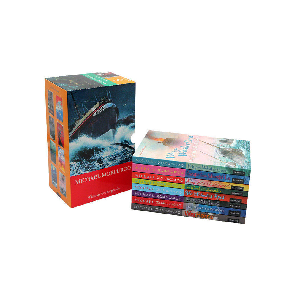 8pc Harper Collins Michael Morpurgo Kids Book Set 8y+