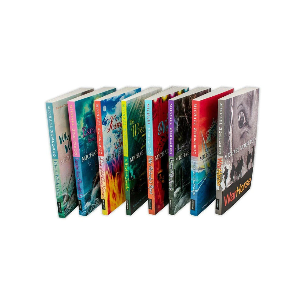 8pc Harper Collins Michael Morpurgo Kids Book Set 8y+